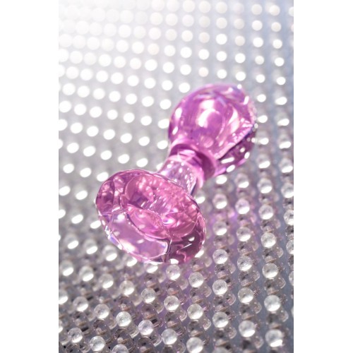 Фото товара: Розовая анальная втулка из стекла - 8,5 см., код товара: 912312/Арт.285089, номер 8