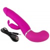 Фото товара: Лиловый вибратор-кролик с функцией сквирта Cumshot Rabbit Vibrator - 24 см., код товара: 05983800000/Арт.285646, номер 7