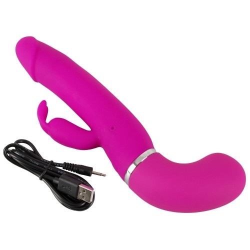 Фото товара: Лиловый вибратор-кролик с функцией сквирта Cumshot Rabbit Vibrator - 24 см., код товара: 05983800000/Арт.285646, номер 7