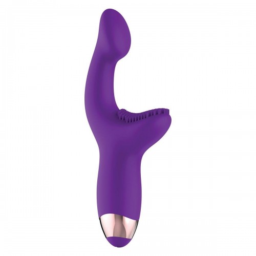 Купить Фиолетовый массажёр для G-точки G-Spot Pleaser - 19 см. код товара: AE-WF-7051-2/Арт.286451. Секс-шоп в СПб - EROTICOASIS | Интим товары для взрослых 