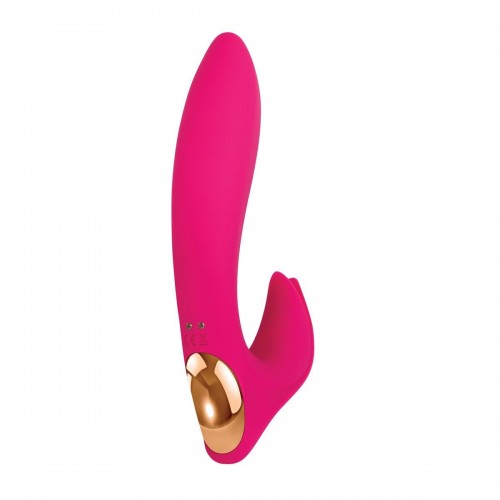 Фото товара: Розовый вибратор с клиторальным отростком Bliss Vibrator - 17,8 см., код товара: AE-BL-8751-2/Арт.286456, номер 5