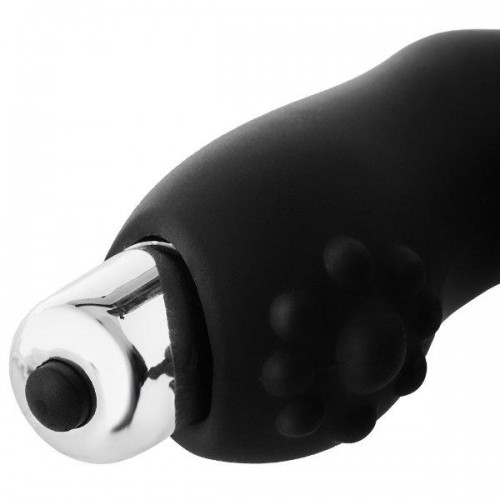 Фото товара: Черный вибромассажер простаты FantASStic Vibrating Prostate Massager - 11,3 см., код товара: 21939/Арт.286552, номер 5