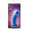 Фото товара: Синий анальный фаллоимитатор Sweet N Small 4 Inch Dildo with Suction Cup - 11,4 см., код товара: BL-13622 / Арт.286628, номер 1