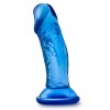 Купить Синий анальный фаллоимитатор Sweet N Small 4 Inch Dildo with Suction Cup - 11,4 см. код товара: BL-13622 / Арт.286628. Секс-шоп в СПб - EROTICOASIS | Интим товары для взрослых 