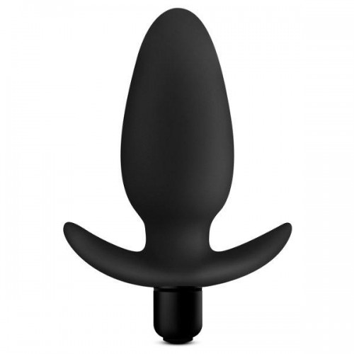 Купить Черная анальная вибропробка Silicone Saddle Plug - 12,1 см. код товара: BL-10815/Арт.286656. Секс-шоп в СПб - EROTICOASIS | Интим товары для взрослых 