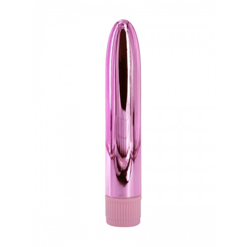 Купить Розовый глянцевый пластиковый вибратор - 14 см. код товара: 3313-04/Арт.286886. Секс-шоп в СПб - EROTICOASIS | Интим товары для взрослых 