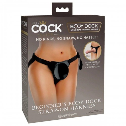 Фото товара: Трусы для фиксации насадок с присоской Beginner s Body Dock Strap-On Harness, код товара: BD101-23/Арт.287300, номер 1