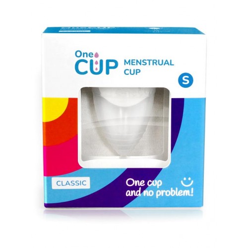 Фото товара: Прозрачная менструальная чаша OneCUP Classic - размер S, код товара: OC82-S / Арт.287356, номер 4