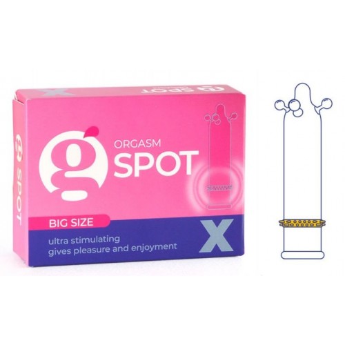 Купить Стимулирующая насадка G-Spot X Big size код товара: 1459/Арт.287857. Секс-шоп в СПб - EROTICOASIS | Интим товары для взрослых 