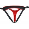 Фото товара: Красно-черный женский пояс с 2 способами крепления насадок и вагинальной пробкой, код товара: 9834/Арт.289018, номер 5