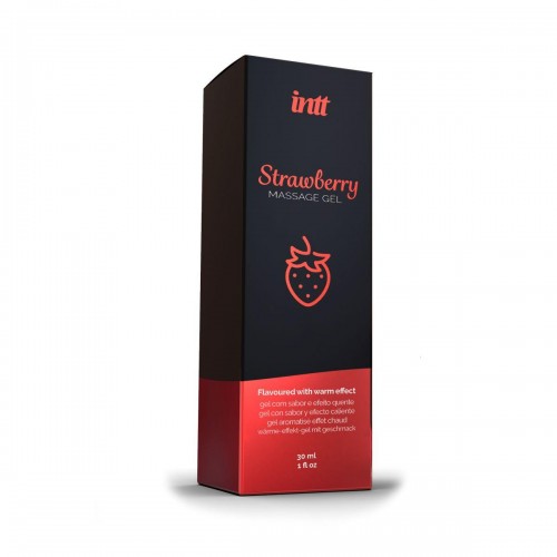 Фото товара: Массажный гель с ароматом клубники Strawberry - 30 мл., код товара: MG0007/Арт.289535, номер 2