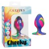 Фото товара: Яркая анальная пробка Cheeky Medium Tie-Dye Plug - 7,5 см., код товара: SE-0439-05-3/Арт.289538, номер 1