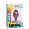 Фото товара: Яркая анальная пробка Cheeky Medium Tie-Dye Plug - 7,5 см., код товара: SE-0439-05-3/Арт.289538, номер 3