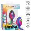 Фото товара: Яркая анальная пробка Cheeky Medium Tie-Dye Plug - 7,5 см., код товара: SE-0439-05-3/Арт.289538, номер 5