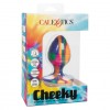 Фото товара: Яркая анальная пробка Cheeky Medium Swirl Tie-Dye Plug - 7,5 см., код товара: SE-0439-10-3/Арт.289539, номер 3