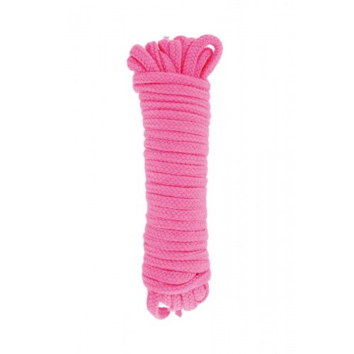 Купить Розовая веревка для связывания Sweet Caress Rope - 10 метров код товара: 505107 / Арт.290149. Секс-шоп в СПб - EROTICOASIS | Интим товары для взрослых 