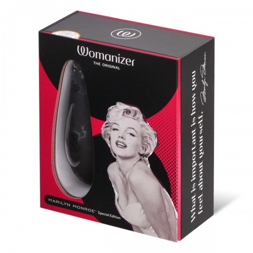 Фото товара: Черный бесконтактный клиторальный стимулятор Womanizer Marilyn Monroe Special Edition, код товара: WZ222SGZ/Арт.309496, номер 5