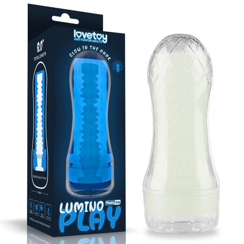 Купить Светящийся в темноте мастурбатор Lumino Play Masturbator Ribbed код товара: LV342035/Арт.309733. Секс-шоп в СПб - EROTICOASIS | Интим товары для взрослых 