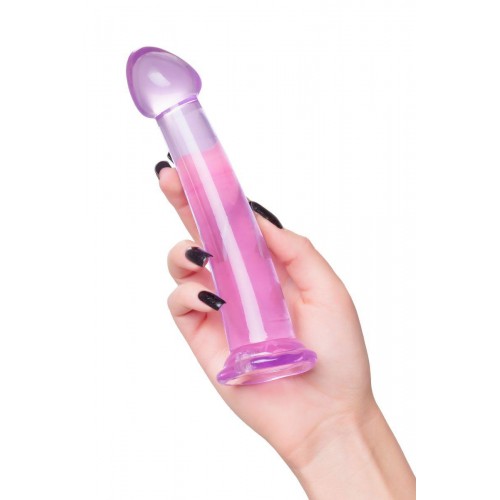 Фото товара: Фиолетовый фаллоимитатор Jelly Dildo M - 18 см., код товара: 882026-4/Арт.310462, номер 6