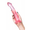 Фото товара: Розовый нереалистичный фаллоимитатор Jelly Dildo XL - 22 см., код товара: 882028-3/Арт.310465, номер 4