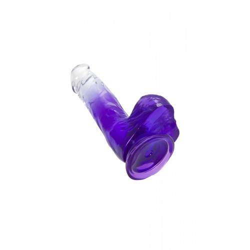 Фото товара: Прозрачно-фиолетовый фаллоимитатор Radi - 17,5 см., код товара: 762018/Арт.310540, номер 1