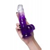 Фото товара: Прозрачно-фиолетовый фаллоимитатор Radi - 17,5 см., код товара: 762018/Арт.310540, номер 4