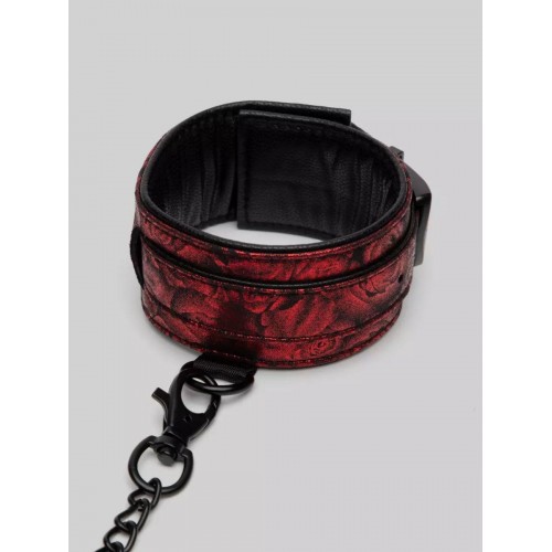 Фото товара: Красно-черные оковы Reversible Faux Leather Ankle Cuffs, код товара: FS-83670/Арт.312695, номер 1