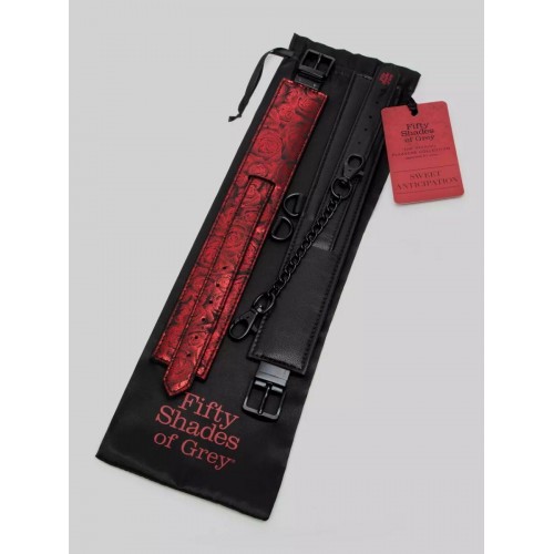 Фото товара: Красно-черные оковы Reversible Faux Leather Ankle Cuffs, код товара: FS-83670/Арт.312695, номер 4