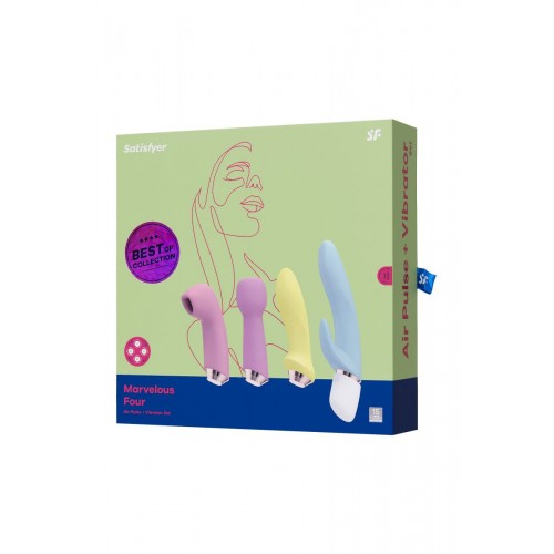 Фото товара: Вибронабор Satisfyer Marvelous Four, код товара: 4009612/Арт.312717, номер 21