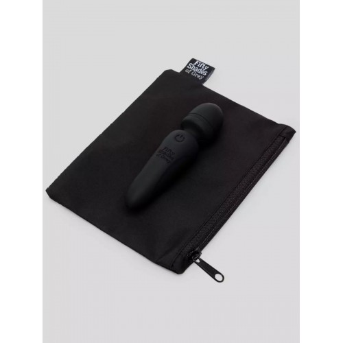 Фото товара: Черный мини-wand Sensation Rechargeable Mini Wand Vibrator - 10,1 см., код товара: FS-82936/Арт.312731, номер 2