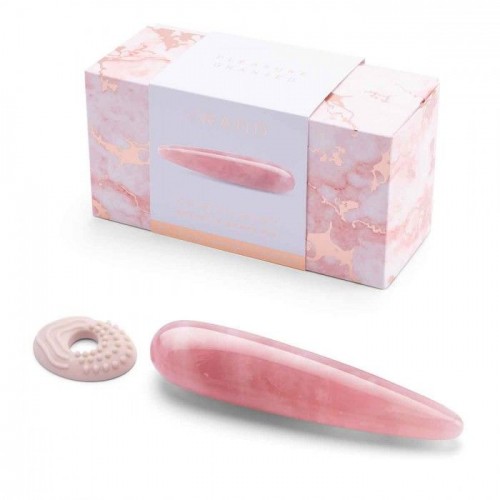 Купить Массажер Le Wand Crystal Wand из розового кварца код товара: LW-034-RQ/Арт.332192. Секс-шоп в СПб - EROTICOASIS | Интим товары для взрослых 