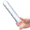 Купить Прозрачный стеклянный фаллос с массажным рельефом 10  Extra Large Glass Dildo - 25,5 см. код товара: GLAS-502/Арт.332297. Секс-шоп в СПб - EROTICOASIS | Интим товары для взрослых 