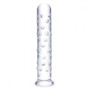 Фото товара: Прозрачный стеклянный фаллос с массажным рельефом 10  Extra Large Glass Dildo - 25,5 см., код товара: GLAS-502/Арт.332297, номер 5