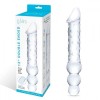 Фото товара: Прозрачный двухсторонний стимулятор 12  Double Ended Dildo - 28 см., код товара: GLAS-503/Арт.332344, номер 1