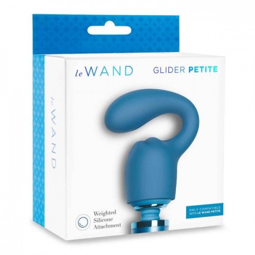 Фото товара: Синяя насадка Glider для вибратора Le Wand Petite, код товара: LW-045/Арт.339404, номер 5