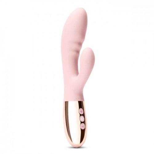 Купить Нежно-розовый вибромассажер-кролик Blend - 20,2 см. код товара: LW-040-RG/Арт.339481. Секс-шоп в СПб - EROTICOASIS | Интим товары для взрослых 