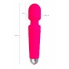 Фото товара: Розовый жезловый вибратор Peony - 20,5 см., код товара: 457713/Арт.341120, номер 2