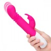 Фото товара: Розовый массажер для G-точки Slim Shaft thrusting G-spot Rabbit - 23 см., код товара: RR-012-PNK/Арт.343111, номер 2