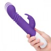 Фото товара: Фиолетовый массажер для G-точки Slim Shaft thrusting G-spot Rabbit - 23 см., код товара: RR-012-PUR/Арт.343112, номер 2