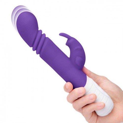 Фото товара: Фиолетовый массажер для G-точки Slim Shaft thrusting G-spot Rabbit - 23 см., код товара: RR-012-PUR/Арт.343112, номер 2