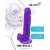 Фото товара: Фиолетовый реалистичный фаллоимитатор Mr. Bold L - 18,5 см., код товара: SX 0059 / Арт.343183, номер 9