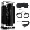 Купить БДСМ-набор Deluxe Bondage Kit для игр: маска, наручники, плётка код товара: SM1004/Арт.353995. Секс-шоп в СПб - EROTICOASIS | Интим товары для взрослых 