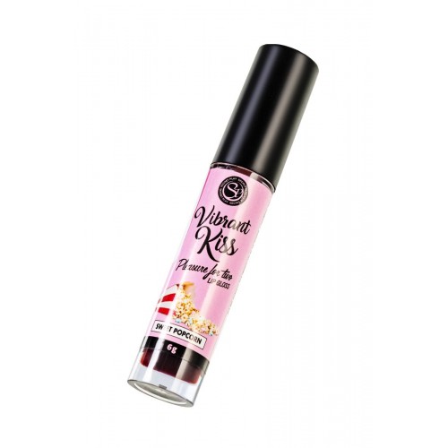 Фото товара: Бальзам для губ Lip Gloss Vibrant Kiss со вкусом попкорна - 6 гр., код товара: 3658/Арт.354186, номер 3