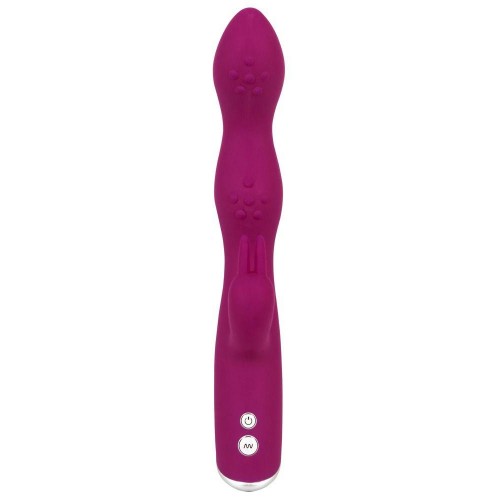 Фото товара: Фиолетовый вибратор A & G-Spot Rabbit Vibrator для стимуляции зон G и A - 23,6 см., код товара: 05530690000/Арт.356689, номер 2