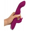 Фото товара: Фиолетовый вибратор A & G-Spot Rabbit Vibrator для стимуляции зон G и A - 23,6 см., код товара: 05530690000/Арт.356689, номер 4