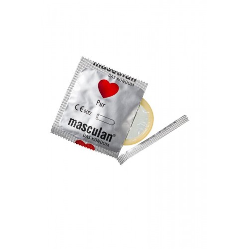 Фото товара: Супертонкие презервативы Masculan Pur - 3 шт., код товара: Masculan Pur № 3/Арт.356707, номер 7