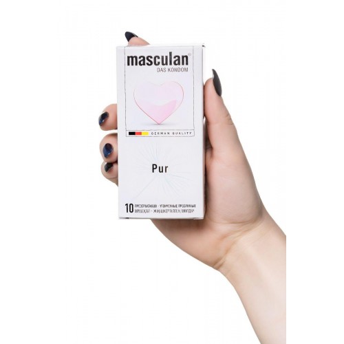 Фото товара: Супертонкие презервативы Masculan Pur - 10 шт., код товара: Masculan Pur № 10/Арт.356709, номер 3