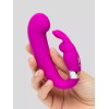 Фото товара: Лиловый вибратор Mini G-Spot Curve Vibe с клиторальным зайчиком, код товара: 80252/Арт.357765, номер 4