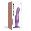 Фото товара: Фиолетовая насадка Strap-On-Me Dildo Plug Curvy size L, код товара: 6016695/Арт.357863, номер 1