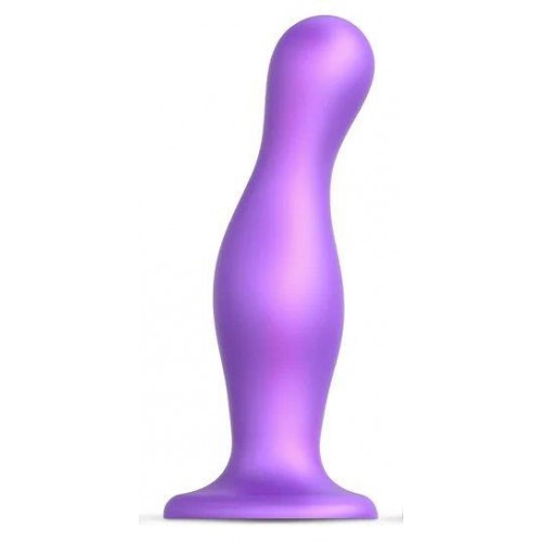 Купить Фиолетовая насадка Strap-On-Me Dildo Plug Curvy size L код товара: 6016695/Арт.357863. Секс-шоп в СПб - EROTICOASIS | Интим товары для взрослых 